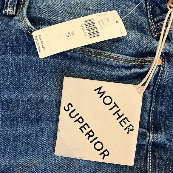 NEW Mother Superior The Weekender Flare Leg Jeans Mid Rise Size 33 NWT - Picture 6 of 8